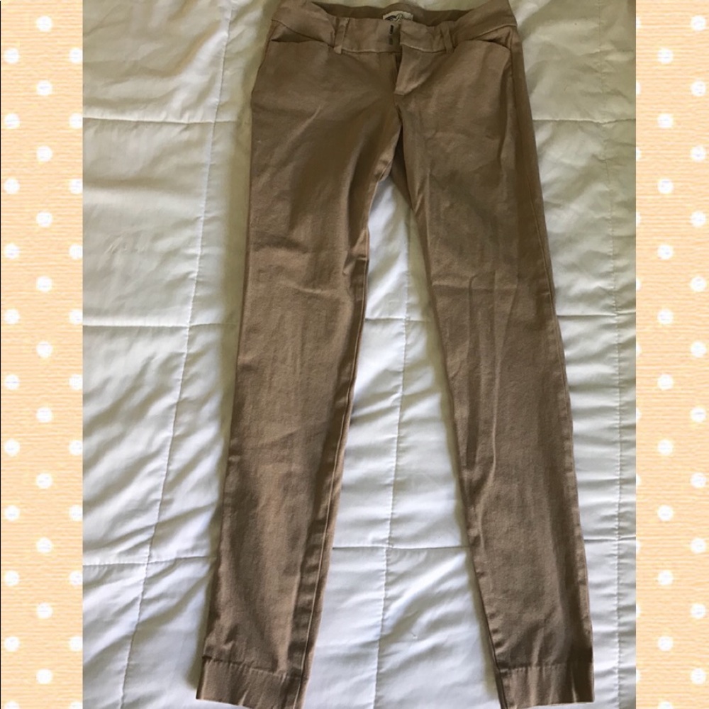 Tan khaki pants